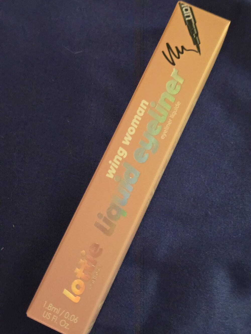 Brand New Lottie London Wing Woman Precise Tip Liquid Eyeliner - Discontinued